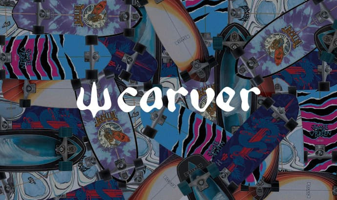 Découvrez les nouveautés de la marque CARVER en collaboration avec plusieurs artistes !